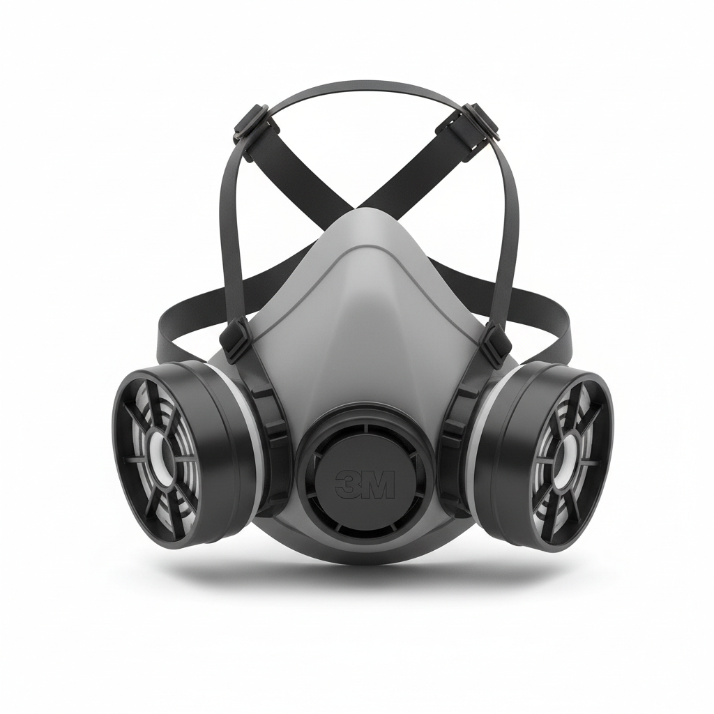 3M 6200 Half-Face Reusable Respirator