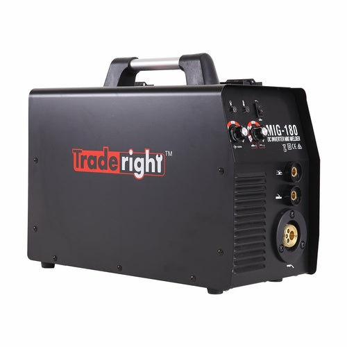 Traderight 180Amp Welder MIG ARC MAG Welding Machine Gas / Gasless