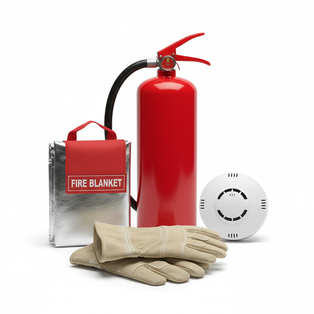 Workplace Fire Safety Supply Kit - OSHA Compliant Commercial Grade