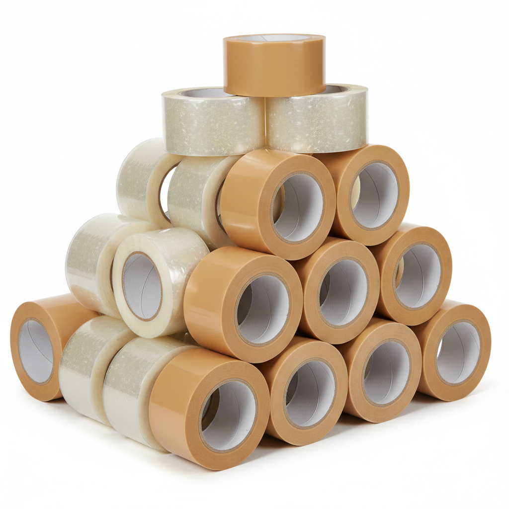 Heavy Duty Packing Tape - Industrial Grade Bulk Rolls