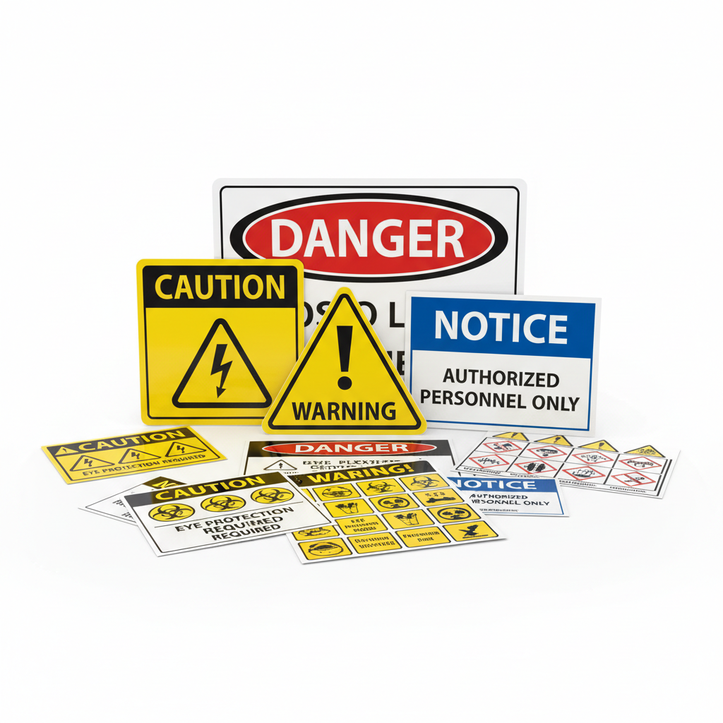 OSHA Safety Signs & Labels Kit - Workplace Compliance Pack