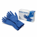 Chemical Resistant Nitrile Gloves - 8mil Powder-Free 100-Pack Dispenser Box