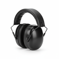 Over-Ear Earmuffs NRR 30 - Adjustable Padded Headband Foldable Hearing Protection