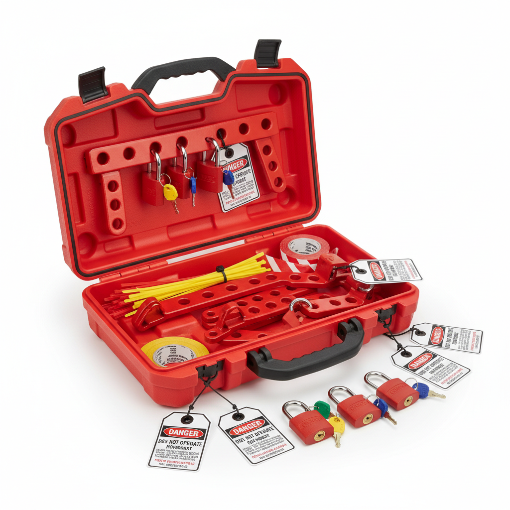 Lockout Tagout LOTO Safety Kit - 52 Piece OSHA Compliant