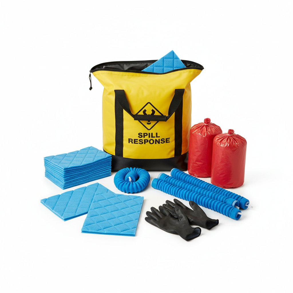Industrial Spill Containment Kit - 35 Gallon OSHA Compliant