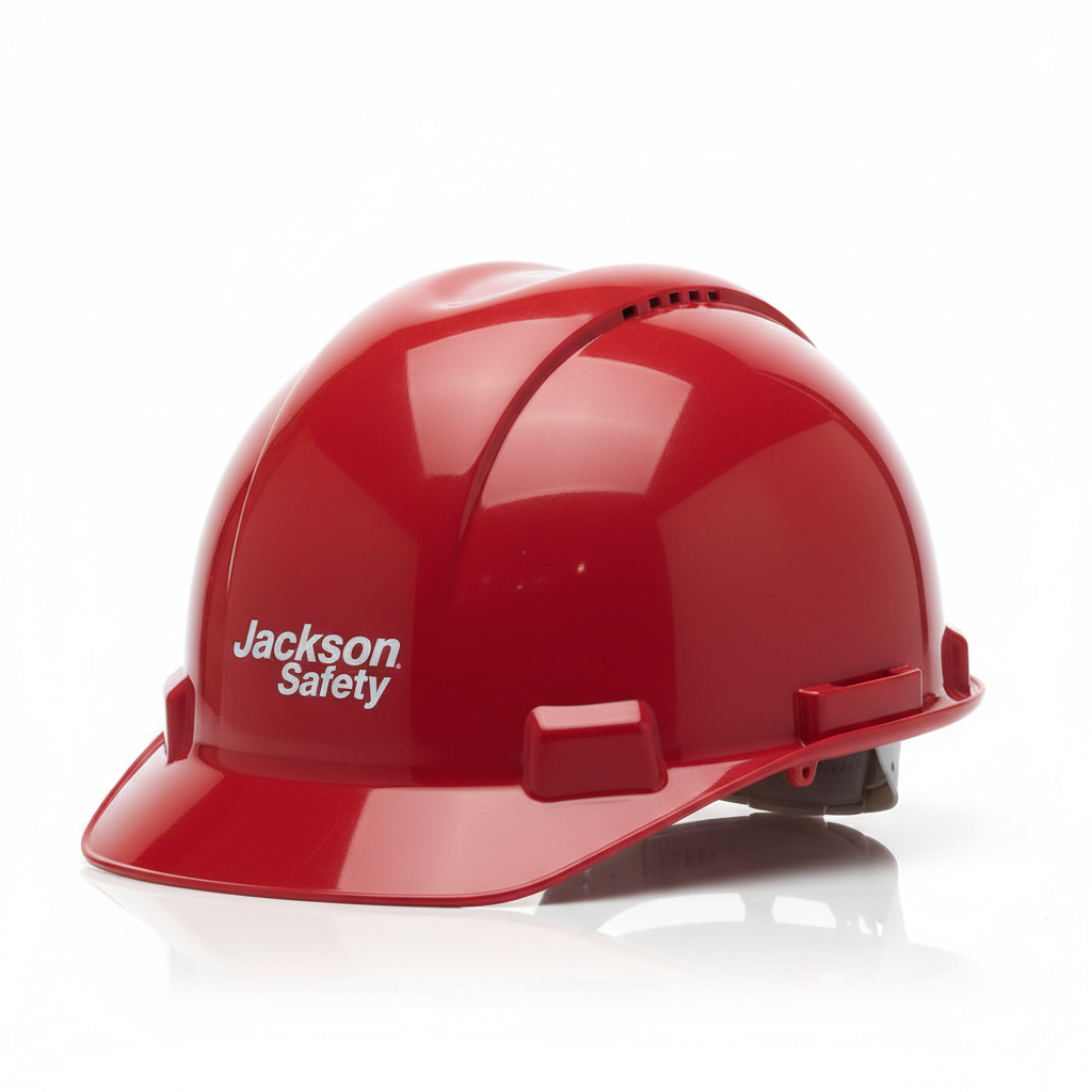 Jackson Safety Charger Series Hard Hat Red
